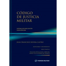 CÓDIGO DE JUSTICIA MILITAR TR 2022